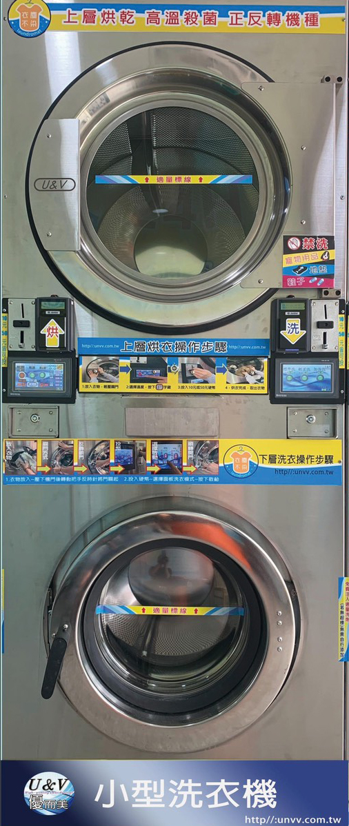 CW1230 下洗上烘一體機 實機照片
